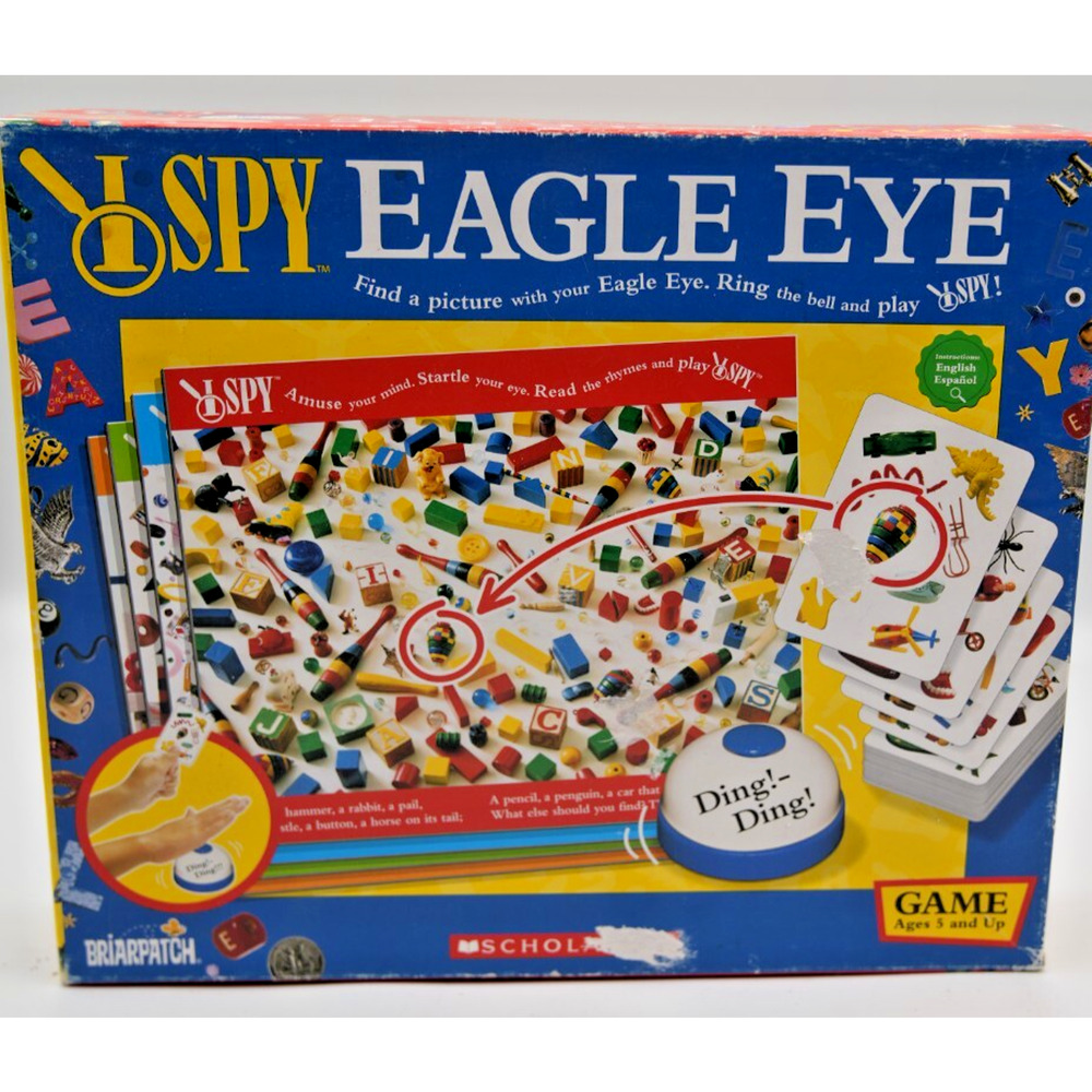 I Spy Eagle Eye Game Complete‎ Scholastic